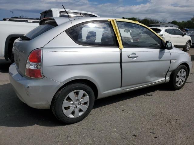 KMHCM3AC5BU192762 - 2011 HYUNDAI ACCENT GS GL SILVER photo 3