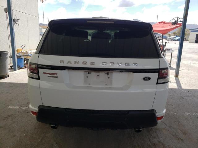 SALWV2TF1EA378037 - 2014 LAND ROVER RANGE ROVE AUTOBIOGRAPHY WHITE photo 6
