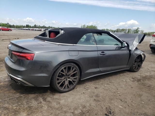 WAUW4GF58RN000285 - 2024 AUDI S5 PREMIUM PLUS ნაცრისფერი ფოტო 3