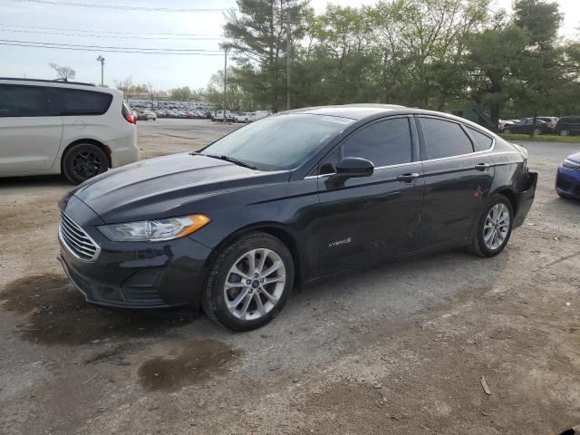 3FA6P0LU9KR221125 - 2019 FORD FUSION SE BLACK photo 1