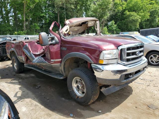 1FTSW31P14EA36230 - 2004 FORD F350 SRW SUPER DUTY BURGUNDY photo 4