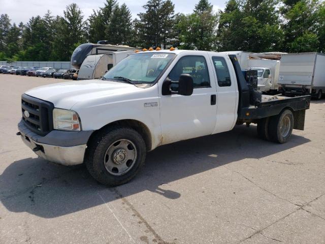 1FDSX34576EA61543 - 2006 FORD F350 SRW SUPER DUTY WHITE photo 1