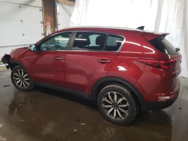 KNDPNCACXH7269944 - 2017 KIA SPORTAGE EX BURGUNDY photo 2