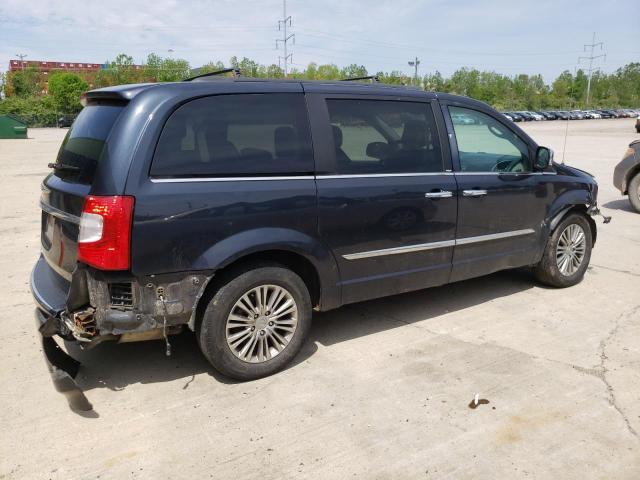 2C4RC1CG4DR632606 - 2013 CHRYSLER TOWN & COU TOURING L BLUE photo 3