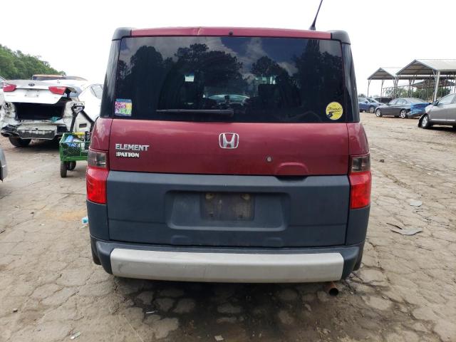 5J6YH18398L015052 - 2008 HONDA ELEMENT LX BURGUNDY photo 6