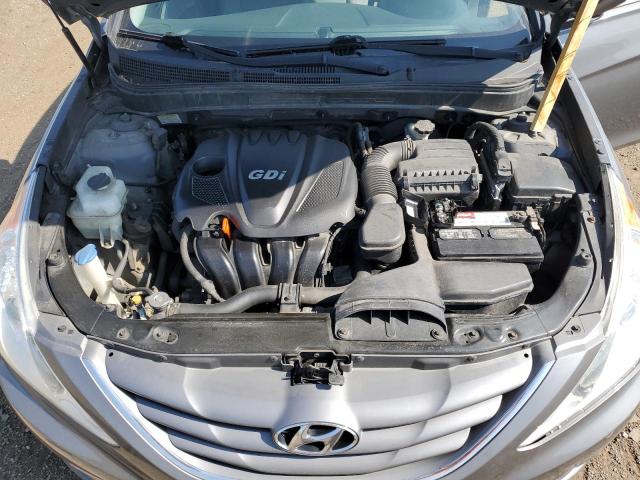 5NPEB4AC3DH565335 - 2013 HYUNDAI SONATA GLS GRAY photo 11