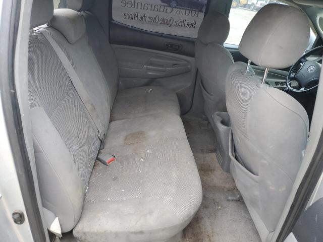 3TMJU62N25M004821 - 2005 TOYOTA TACOMA DOUBLE CAB PRERUNNER SILVER photo 10