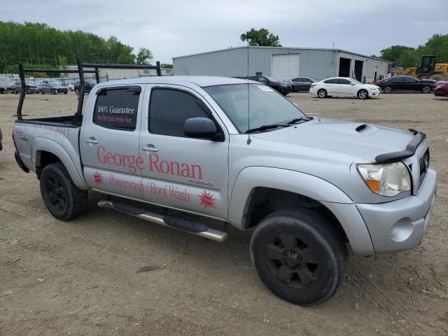 3TMJU62N25M004821 - 2005 TOYOTA TACOMA DOUBLE CAB PRERUNNER SILVER photo 4