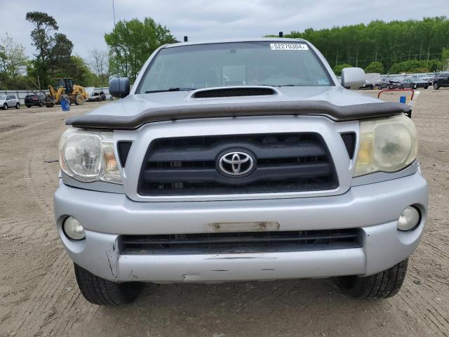 3TMJU62N25M004821 - 2005 TOYOTA TACOMA DOUBLE CAB PRERUNNER SILVER photo 5
