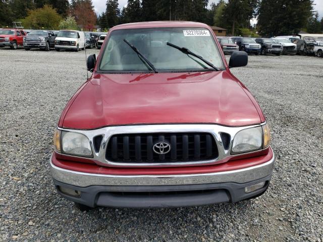 5TESM92N94Z406777 - 2004 TOYOTA TACOMA XTRACAB PRERUNNER 红色 照片 5