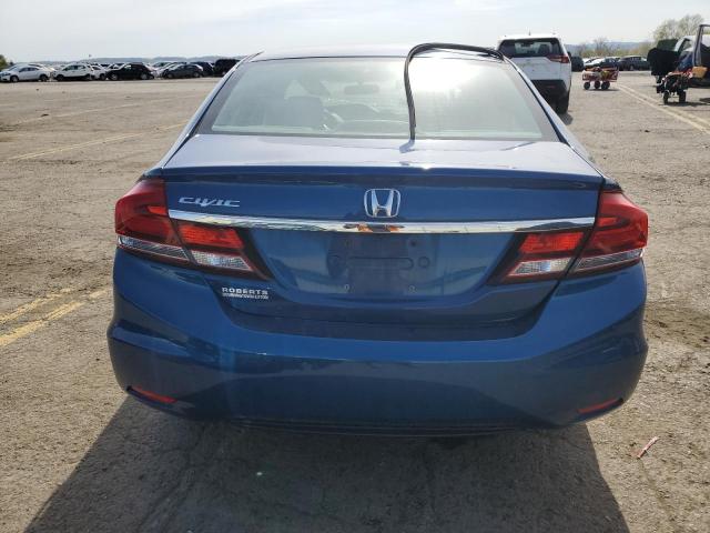 19XFB2F51FE217737 - 2015 HONDA CIVIC LX BLUE photo 6