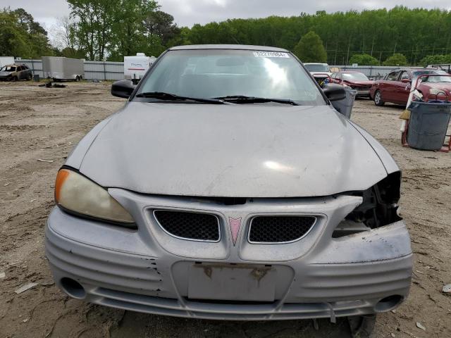 1G2NE52T4XM772780 - 1999 PONTIAC GRAND AM SE SILVER photo 5