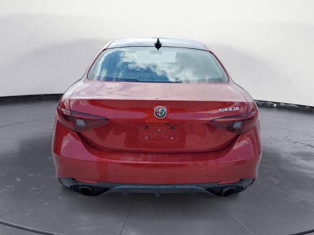 ZARFAECN6H7530655 - 2017 ALFA ROMEO GIULIA TI RED photo 6