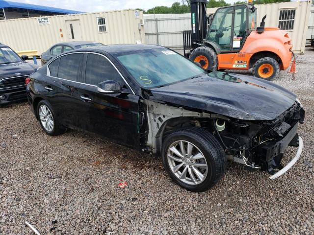 JN1BV7AR2FM407354 - 2015 INFINITI Q50 BASE BLACK photo 4