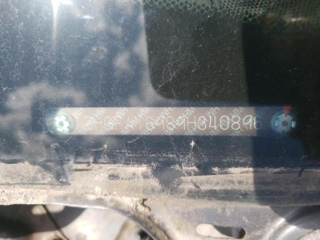 2HGFA16989H340896 - 2009 HONDA CIVIC EXL Boz foto 12