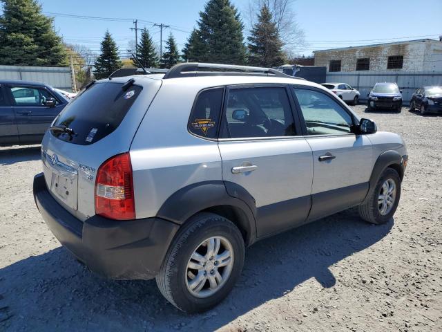 KM8JN72D76U375671 - 2006 HYUNDAI TUCSON GLS SILVER photo 3