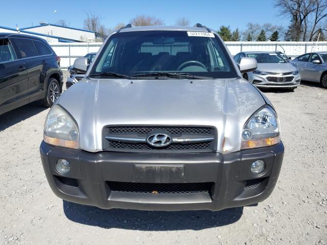 KM8JN72D76U375671 - 2006 HYUNDAI TUCSON GLS SILVER photo 5