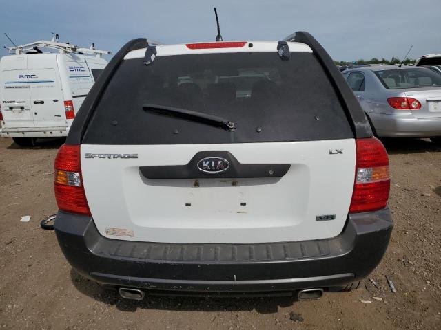 KNDJF723967153818 - 2006 KIA NEW SPORTA WHITE photo 6