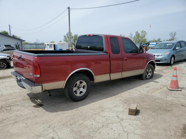 2FTRX17W9XCB09921 - 1999 FORD F150 RED photo 3