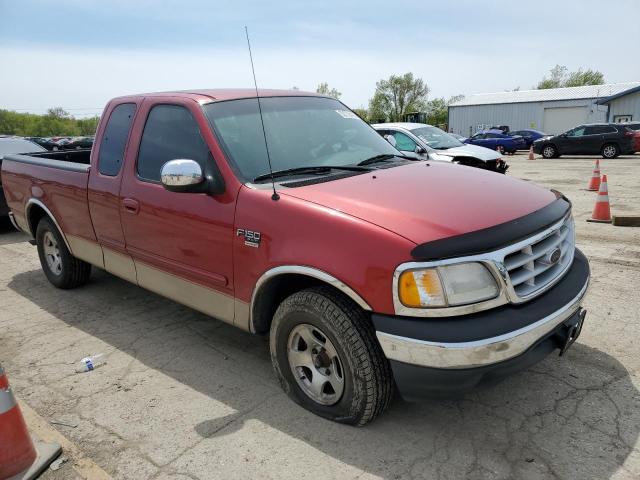 2FTRX17W9XCB09921 - 1999 FORD F150 RED photo 4