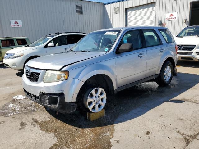 4F2CY0C75BKM02425 - 2011 MAZDA TRIBUTE I SILVER photo 1