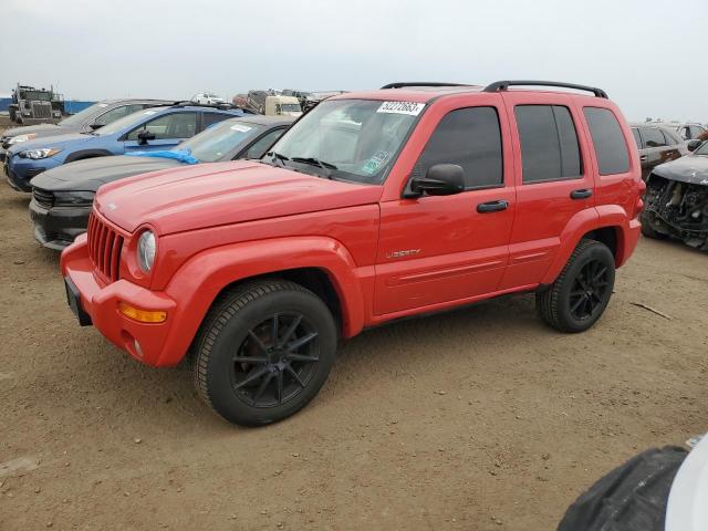 1J4GL58K84W155529 - 2004 JEEP LIBERTY LIMITED RED photo 1