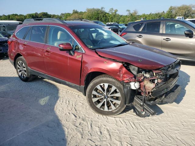 4S4BSEKC5H3404151 - 2017 SUBARU OUTBACK 3.6R LIMITED RED photo 4