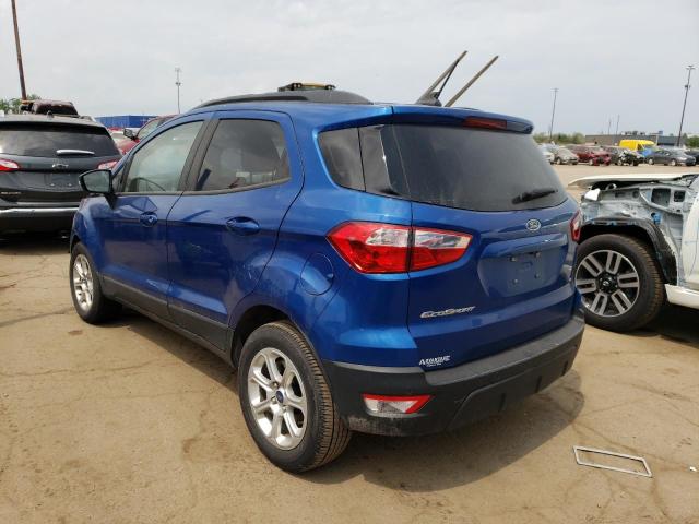 MAJ3S2GE2MC430482 - 2021 FORD ECOSPORT SE BLUE photo 2