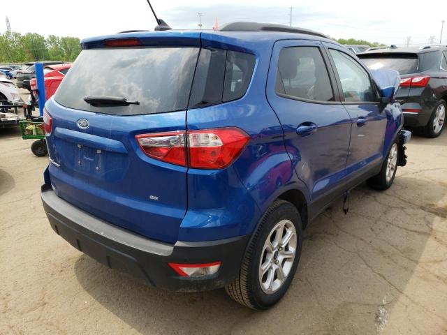 MAJ3S2GE2MC430482 - 2021 FORD ECOSPORT SE BLUE photo 3