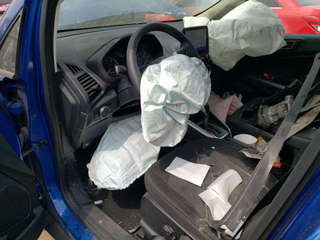 MAJ3S2GE2MC430482 - 2021 FORD ECOSPORT SE 蓝色 照片 8
