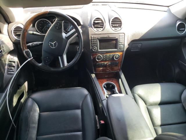 4JGBB8GB1BA709327 - 2011 MERCEDES-BENZ ML 350 4MATIC GRAY photo 8