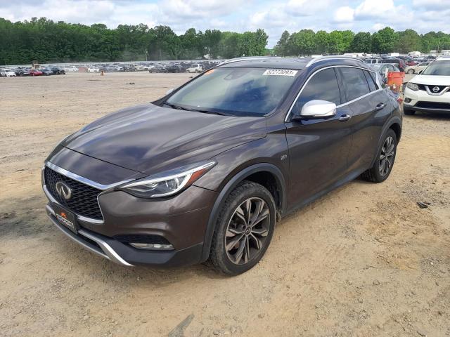 SJKCH5CR9HA036964 - 2017 INFINITI QX30 BASE 棕色 照片 1
