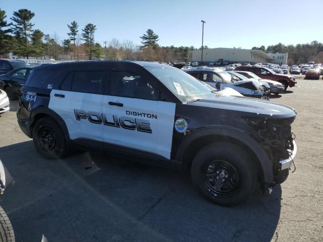 1FM5K8AB6PGA32849 - 2023 FORD EXPLORER POLICE INTERCEPTOR 黑色 照片 4