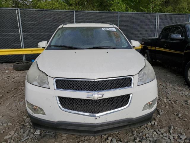 1GNKRJED9CJ229346 - 2012 CHEVROLET TRAVERSE LT WHITE photo 5