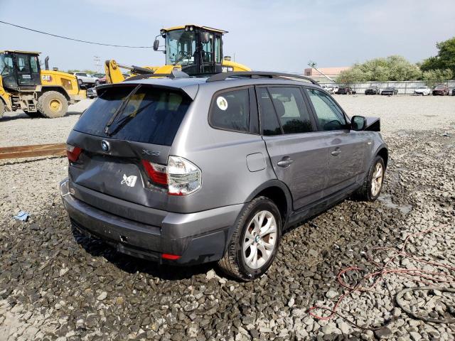 WBXPC9C43AWJ32230 - 2010 BMW X3 XDRIVE30I GRAY photo 3