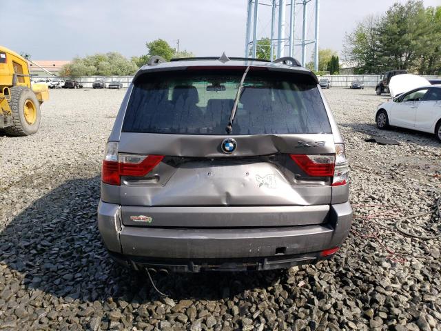 WBXPC9C43AWJ32230 - 2010 BMW X3 XDRIVE30I GRAY photo 6