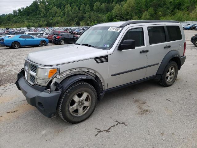 1D8GU28K87W564024 - 2007 DODGE NITRO SXT SILVER photo 1