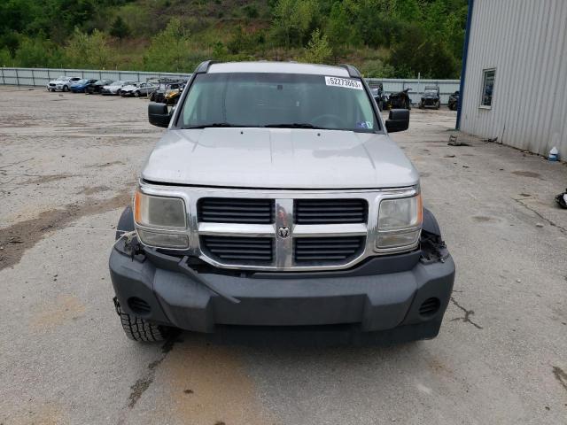 1D8GU28K87W564024 - 2007 DODGE NITRO SXT SILVER photo 5