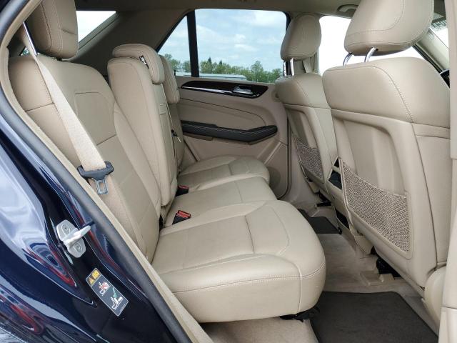 4JGDA5HB7FA469974 - 2015 MERCEDES-BENZ ML 350 4MATIC BLUE photo 10