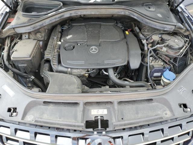 4JGDA5HB7FA469974 - 2015 MERCEDES-BENZ ML 350 4MATIC BLUE photo 11