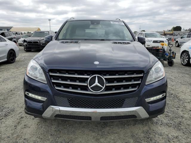 4JGDA5HB7FA469974 - 2015 MERCEDES-BENZ ML 350 4MATIC BLUE photo 5