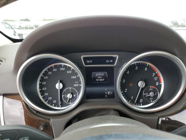 4JGDA5HB7FA469974 - 2015 MERCEDES-BENZ ML 350 4MATIC BLUE photo 9