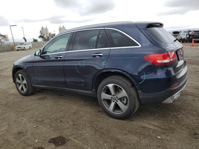 WDC0G4JB7KF587908 - 2019 MERCEDES-BENZ GLC 300 BLUE photo 2