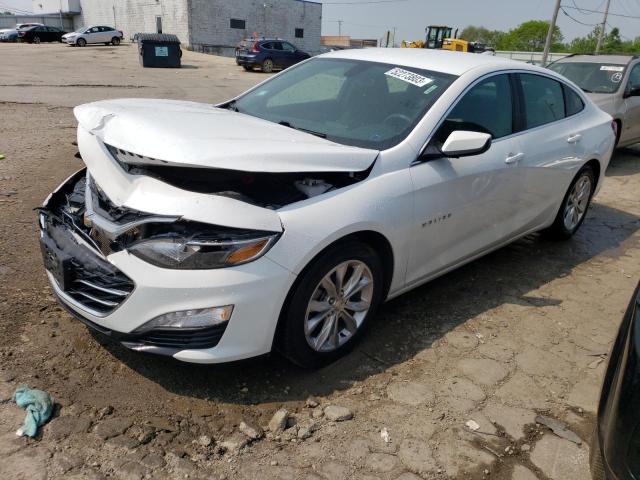 1G1ZD5ST0LF046809 - 2020 CHEVROLET MALIBU LT WHITE photo 1