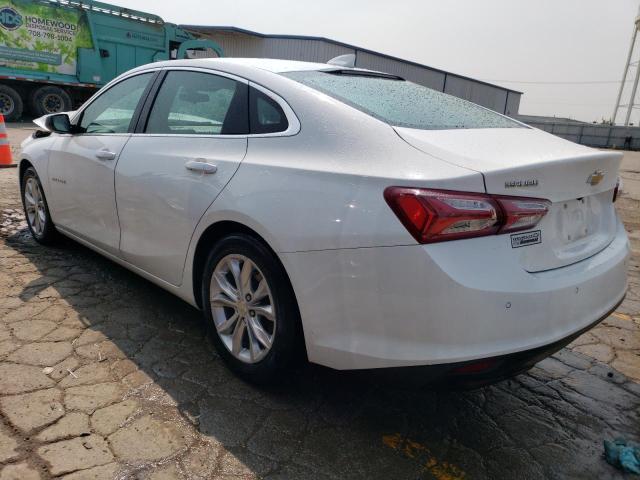 1G1ZD5ST0LF046809 - 2020 CHEVROLET MALIBU LT WHITE photo 2