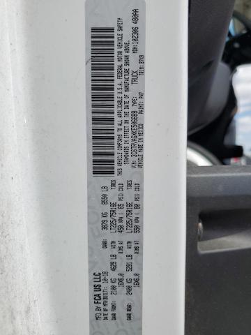 3C6TRVAGXKE506688 - 2019 RAM PROMASTER 1500 STANDARD WHITE photo 13
