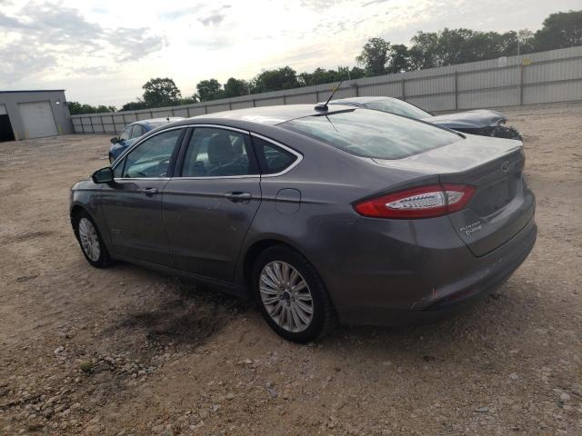 3FA6P0PU8ER395394 - 2014 FORD FUSION SE PHEV GRAY photo 2