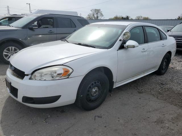 2G1WD5E32D1250079 - 2013 CHEVROLET IMPALA POLICE WHITE photo 1