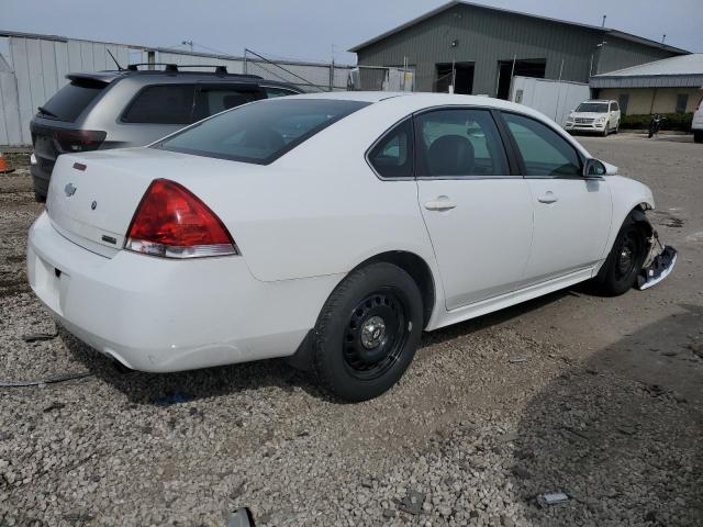 2G1WD5E32D1250079 - 2013 CHEVROLET IMPALA POLICE WHITE photo 3