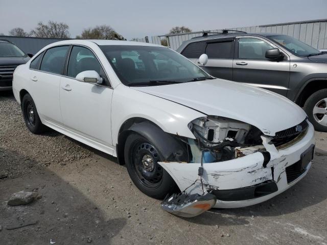 2G1WD5E32D1250079 - 2013 CHEVROLET IMPALA POLICE WHITE photo 4